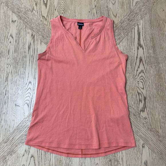 Patagonia Shallow Seas‎ V-neck Tank Top Small - Picture 1 of 8